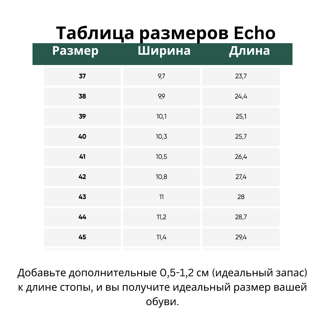 Кроссовки Echo Белые