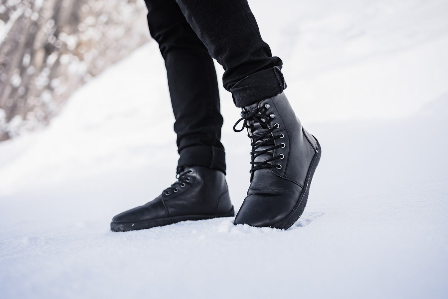 Ботинки  Winter Черные